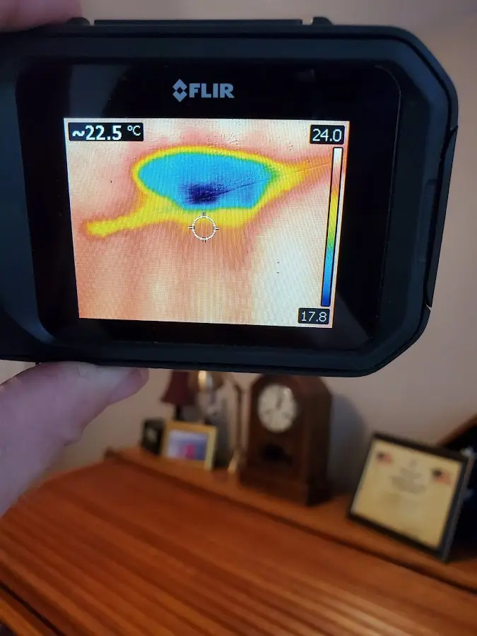 Thermal imaging inspection for water damage in Archdale