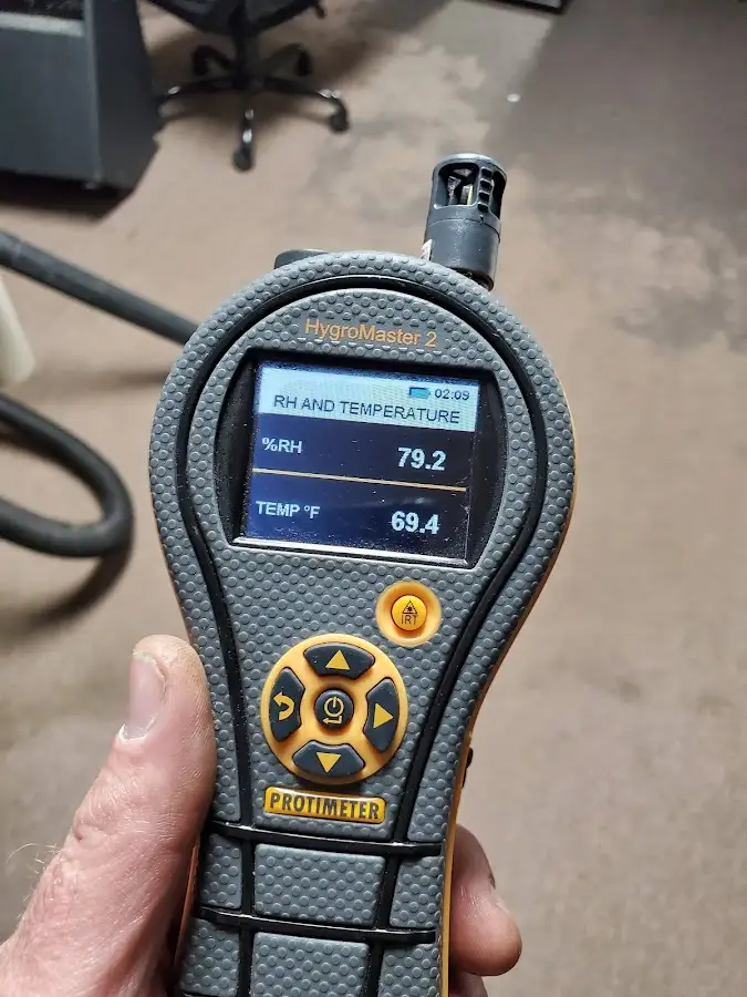Moisture meter humidity assessment for Fire & Smoke Damage Restoration in Archdale