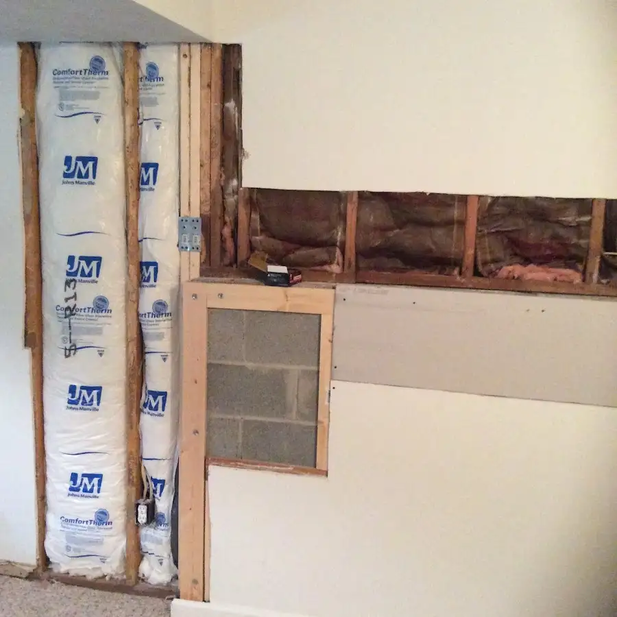 Wall insulation replacement during Structural Drying in Archdale